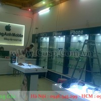 Thiết kế Showroom Điện thoại - Quang Anh Mobile - Tuyên Quang